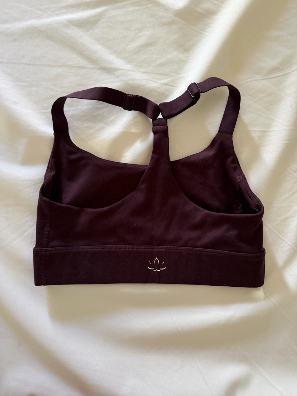 Beyond Yoga Deep Burgundy Racerback Sports Bra